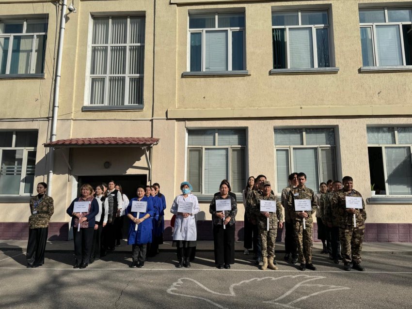 (ЭВАКУАЦИЯЛЫҚ ЖИНАҚТАУ ПУНКТІ) ОҚУ ЖАТТЫҒУ ІС-ШАРАСЫ ӨТТІ.