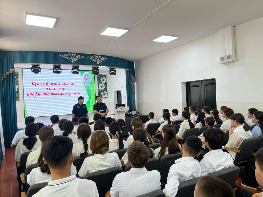 Құқық бұзушылықтың алдын алу профилактикалық жұмысы